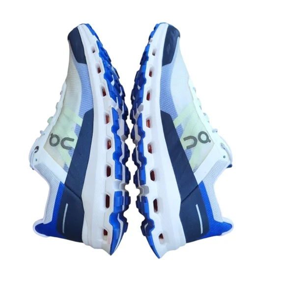 On Running Cloudvista Cloud Athletic All Terrain Mix Shoe White Blue Men 9.5 - Picture 5 of 16